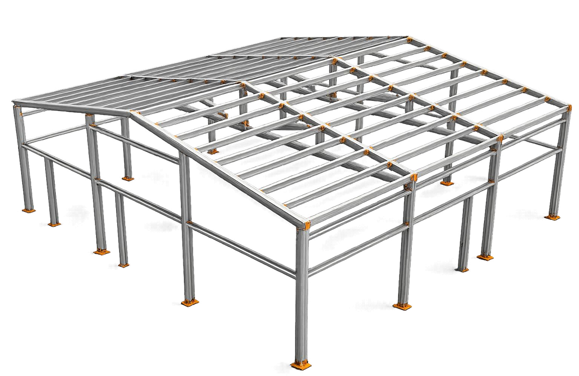 Конструктивная схема каркаса Steppe Steel